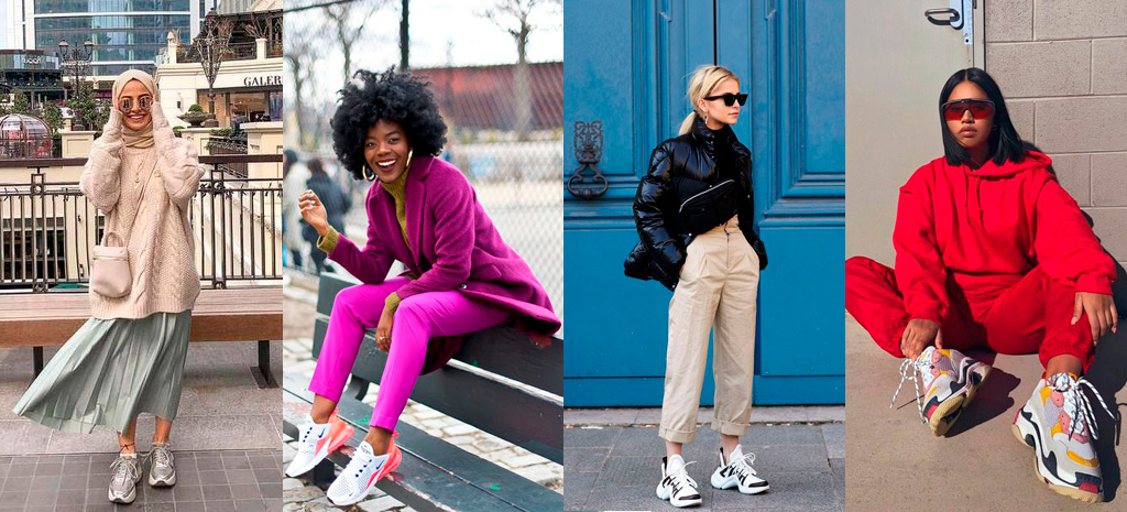 looks com tênis