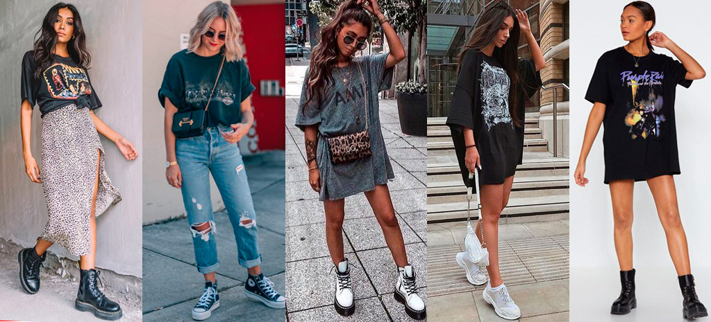 masculinos looks com camiseta larga