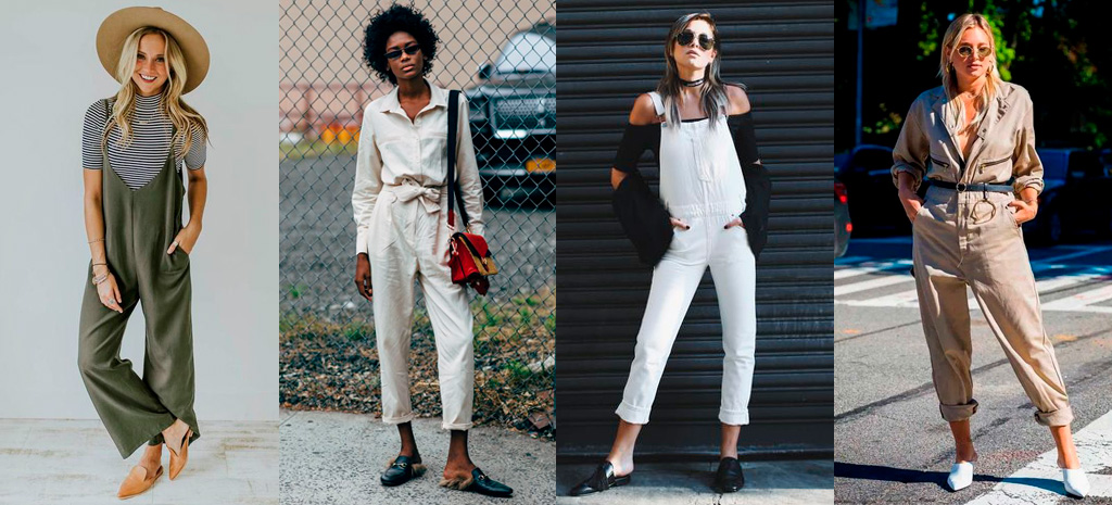 Looks de macacão e mule