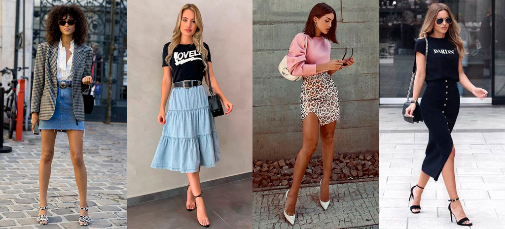 salto alto em look feminino