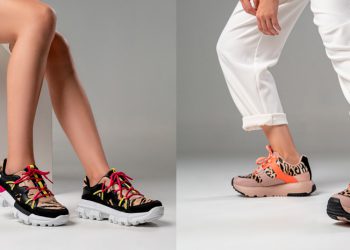 Tênis Jogging e Tratorado Animal Print Tanara