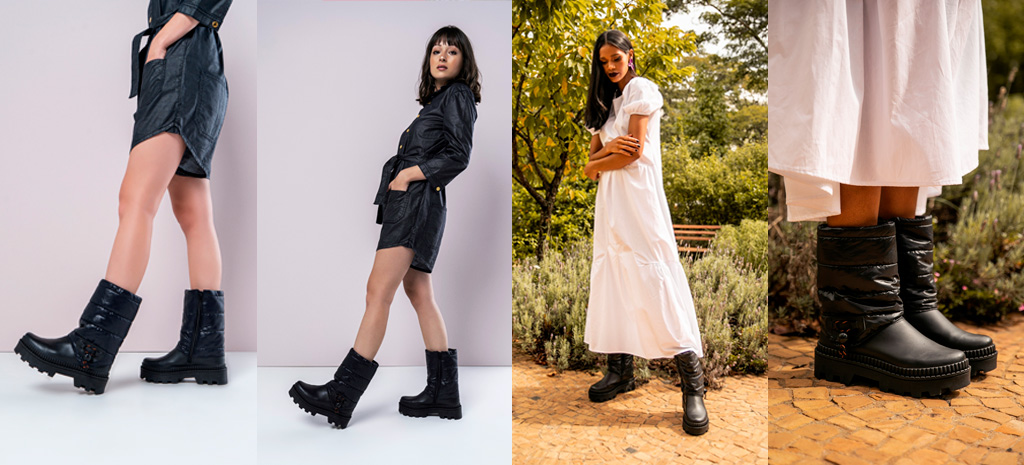 Looks com space boots Tanara