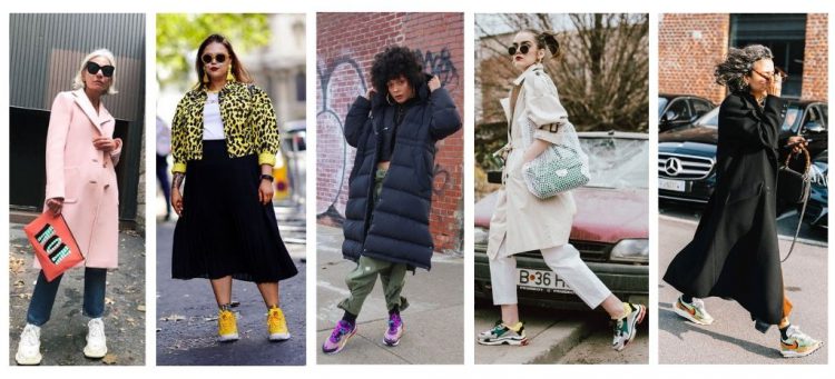 Looks com tênis em destaque