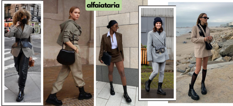 Bota Chelsea com looks em alfaiataria