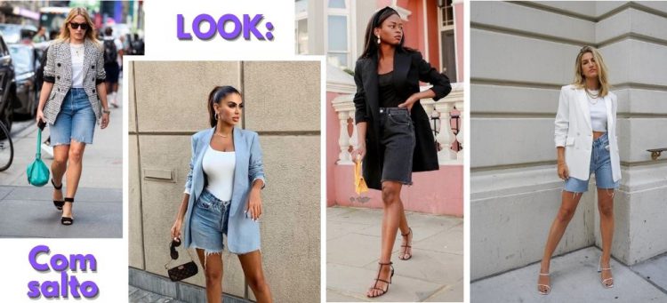 Looks fashion usando bermuda