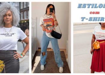 Looks descomplicados com t-shirt