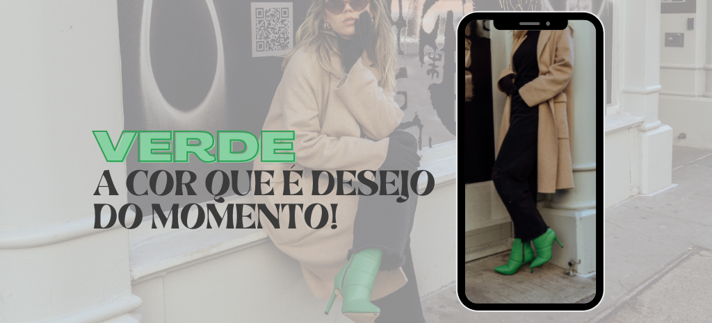 O verde é tendência para o outono/inverno 22