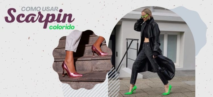 Te mostramos como usar scarpin colorido (Fotos: divulgação)