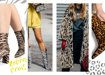 Como usar bota animal print (Fotos: divulgação).