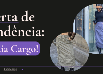 Diretamente dos anos 2000, a saia cargo está de volta! (Foto: divulgação).