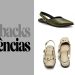 3 slingbacks, 3 tendências. (Fotos: divulgação)