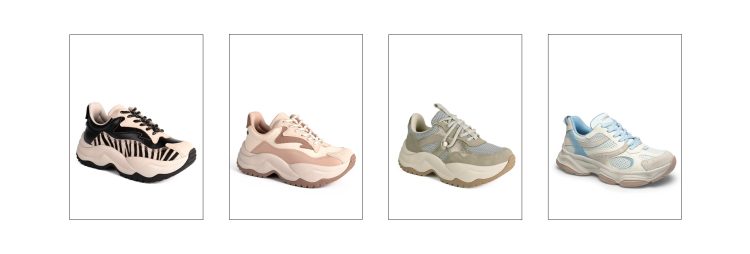 O dad sneaker se tornou febre na moda.